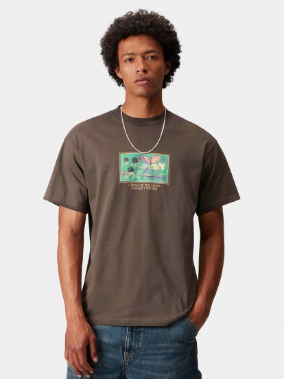 T-shirt Carhartt WIP Cream Of The Crop Castanha