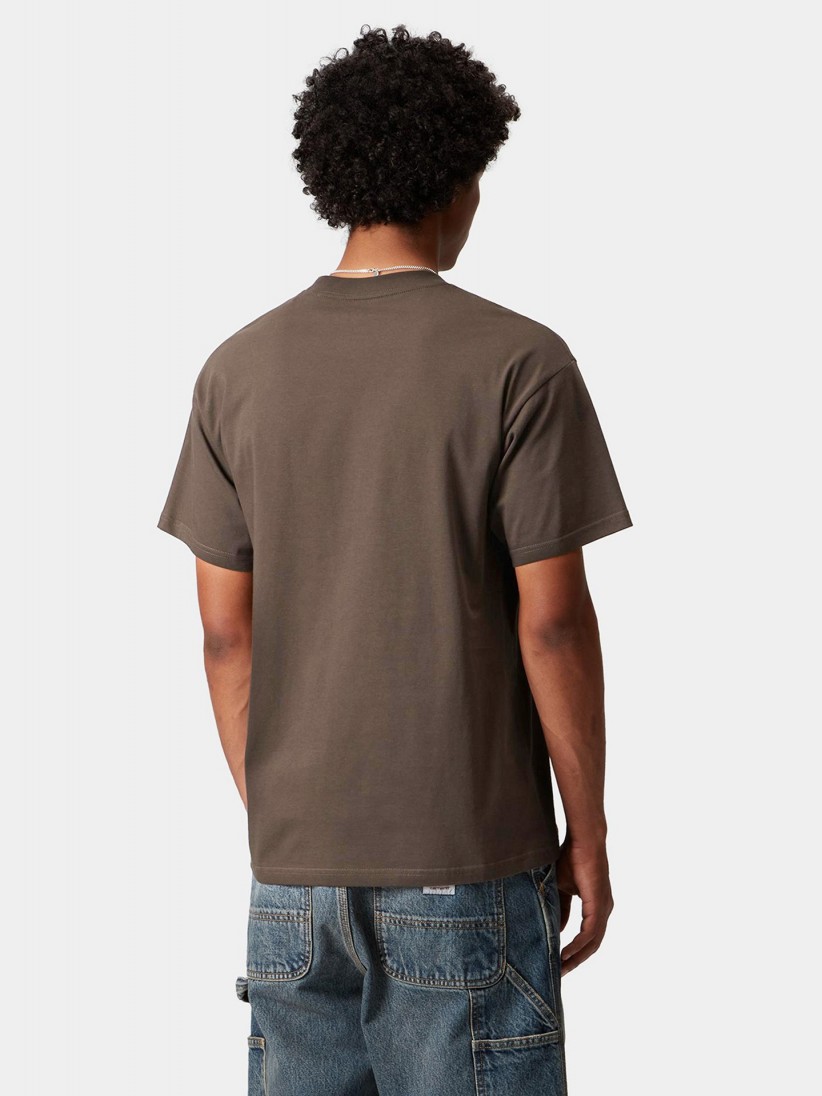 T-shirt Carhartt WIP Cream Of The Crop Castanha