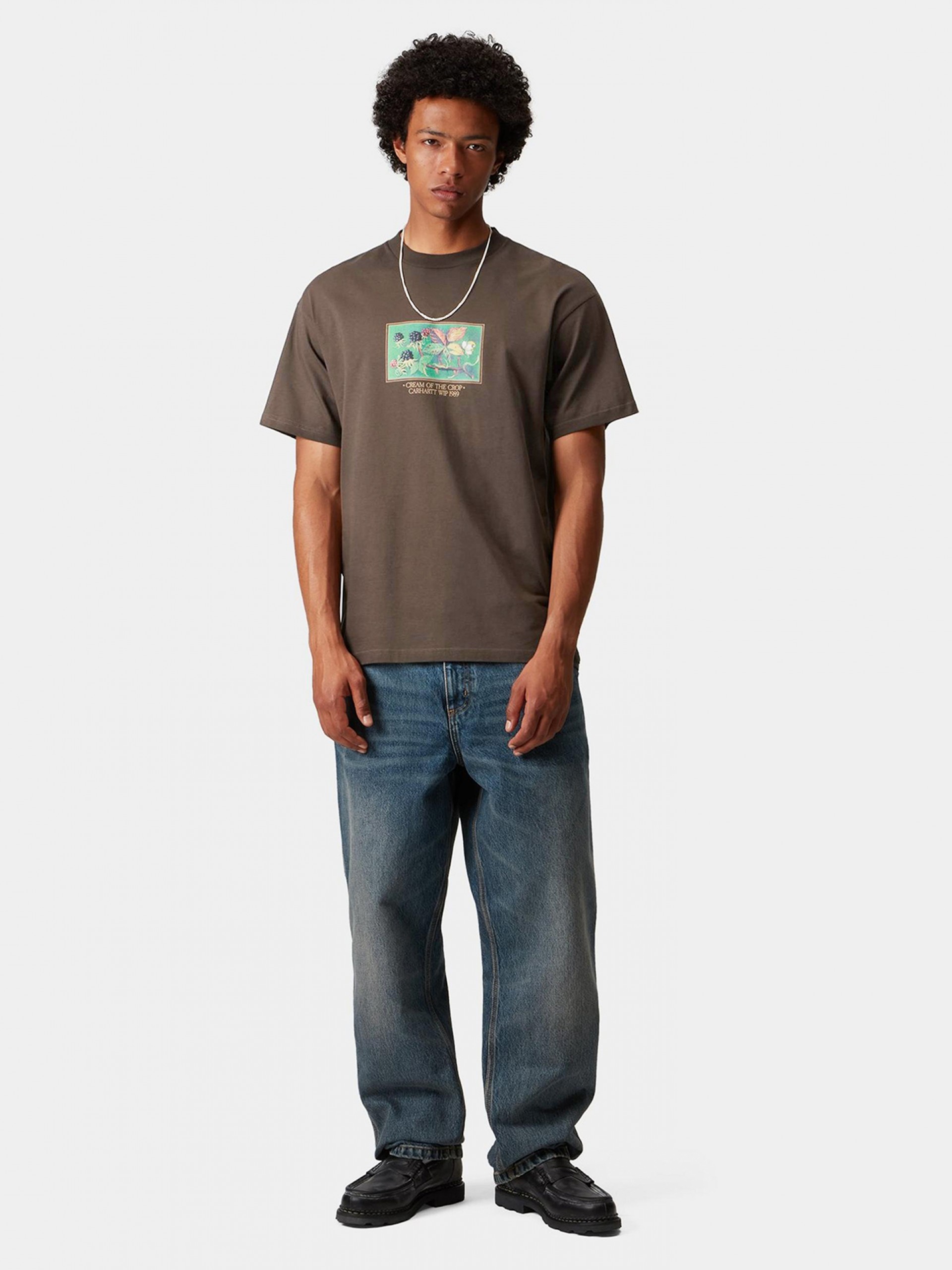 Camiseta Carhartt WIP Cream Of The Crop Marrón