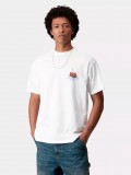 T-shirt Carhartt WIP Jake Garcia Branca