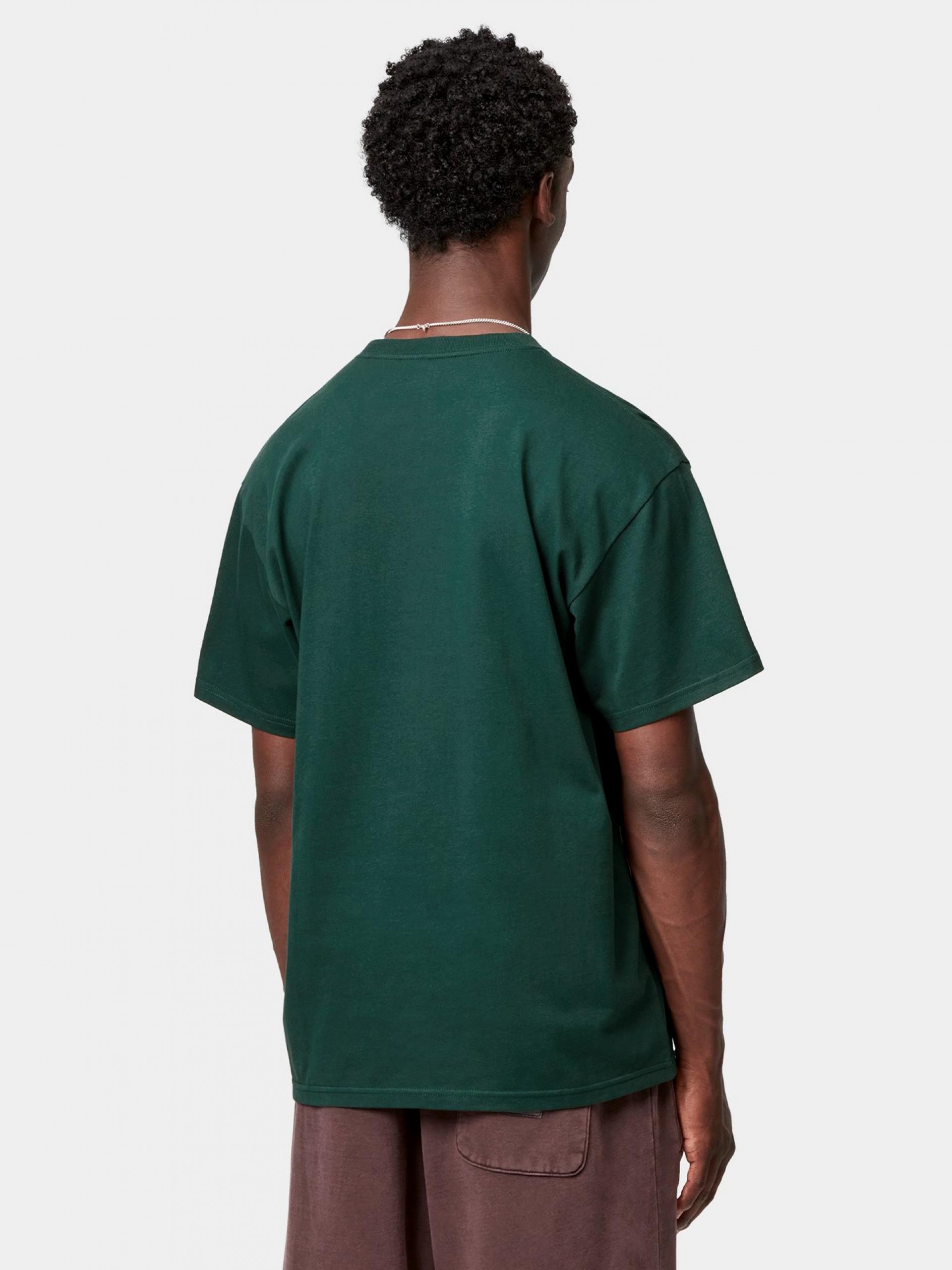 T-shirt Carhartt WIP Chase Verde