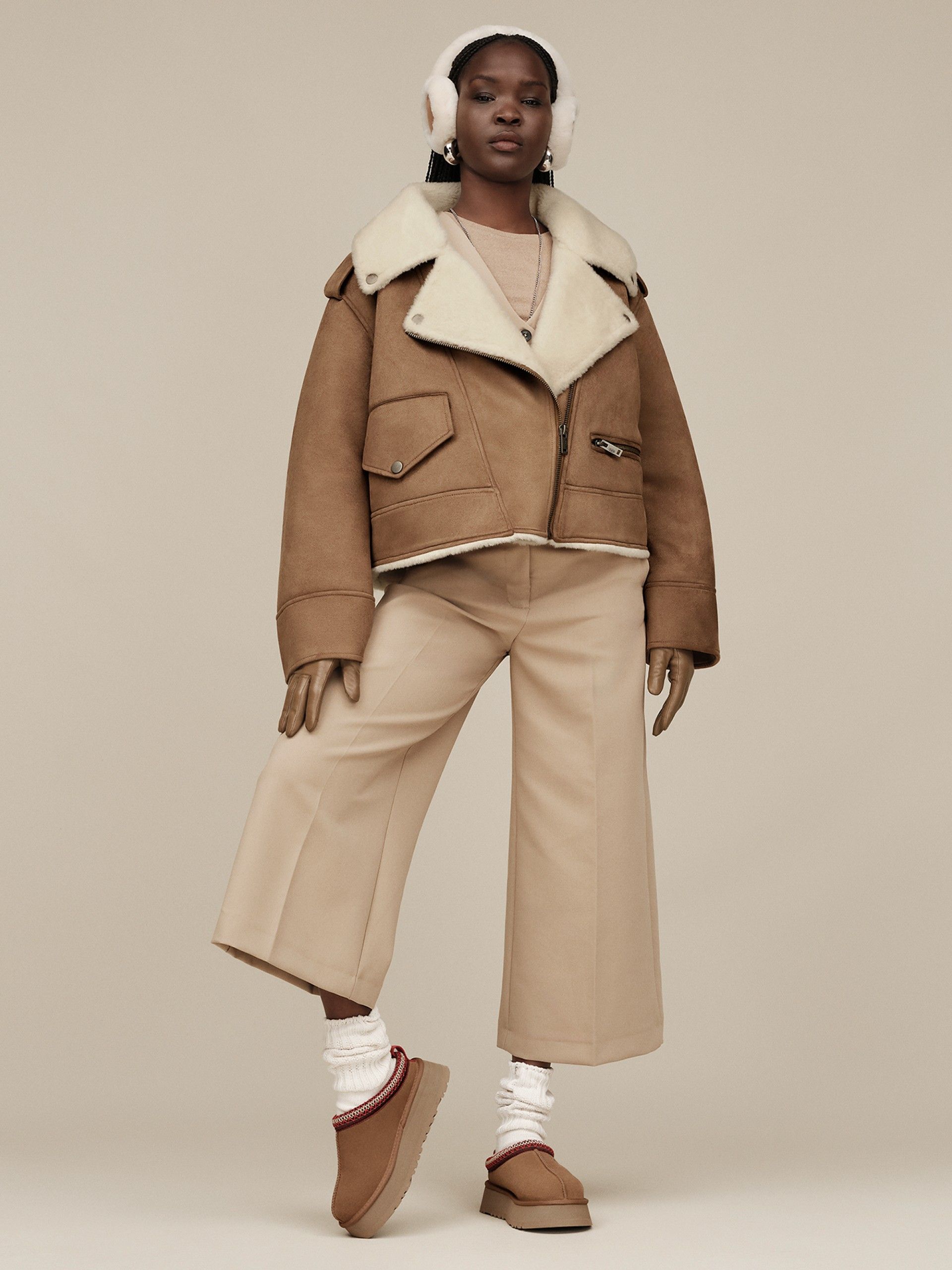 Ugg Tazz II Camel Slippers For Women