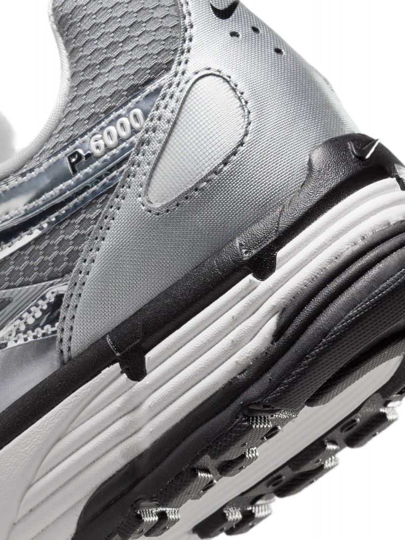 Nike P-6000 Silver Sneakers For Women