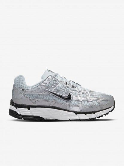 Sapatilhas Nike P-6000 Prateadas Para Mulher