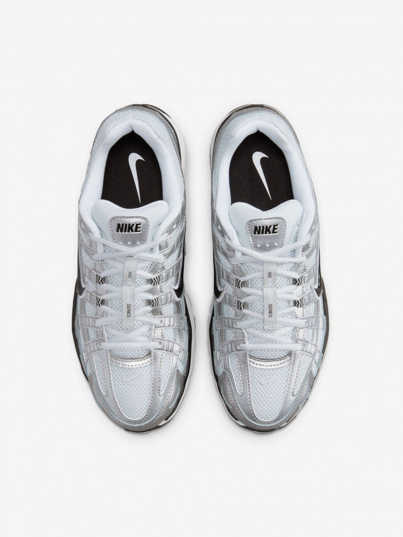 Sapatilhas Nike P-6000 Prateadas Para Mulher