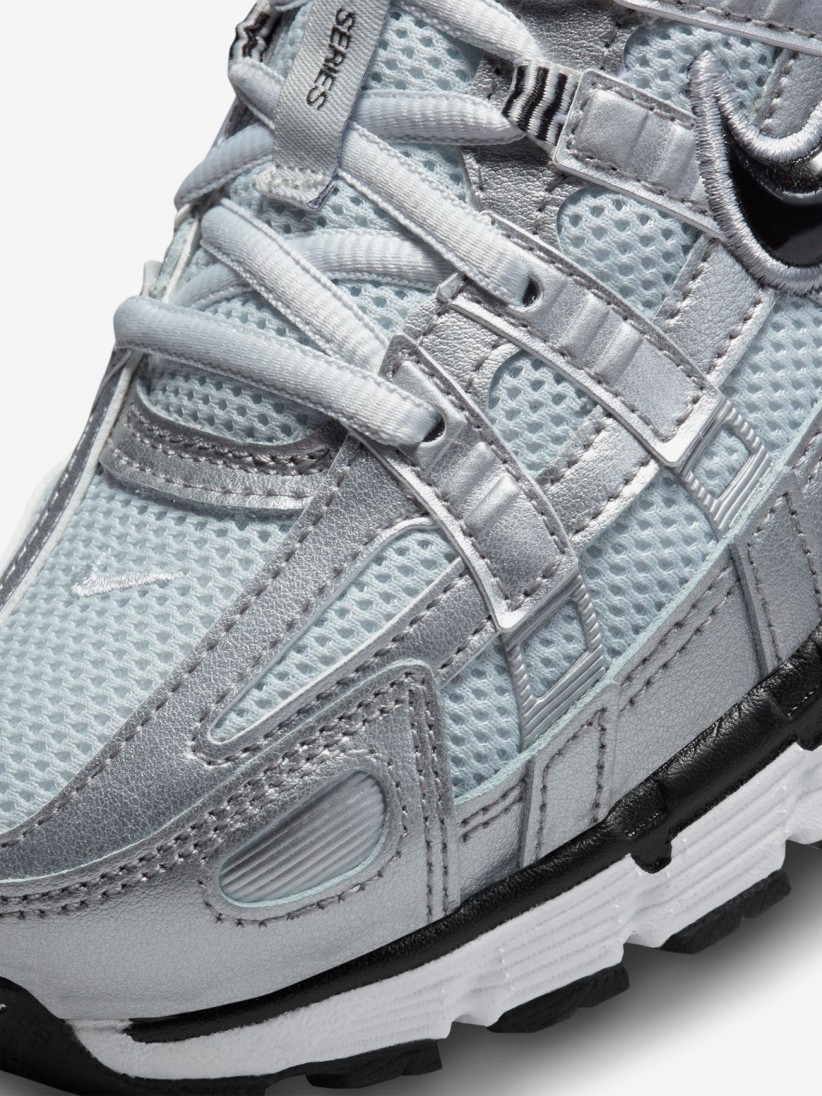 Sapatilhas Nike P-6000 Prateadas Para Mulher