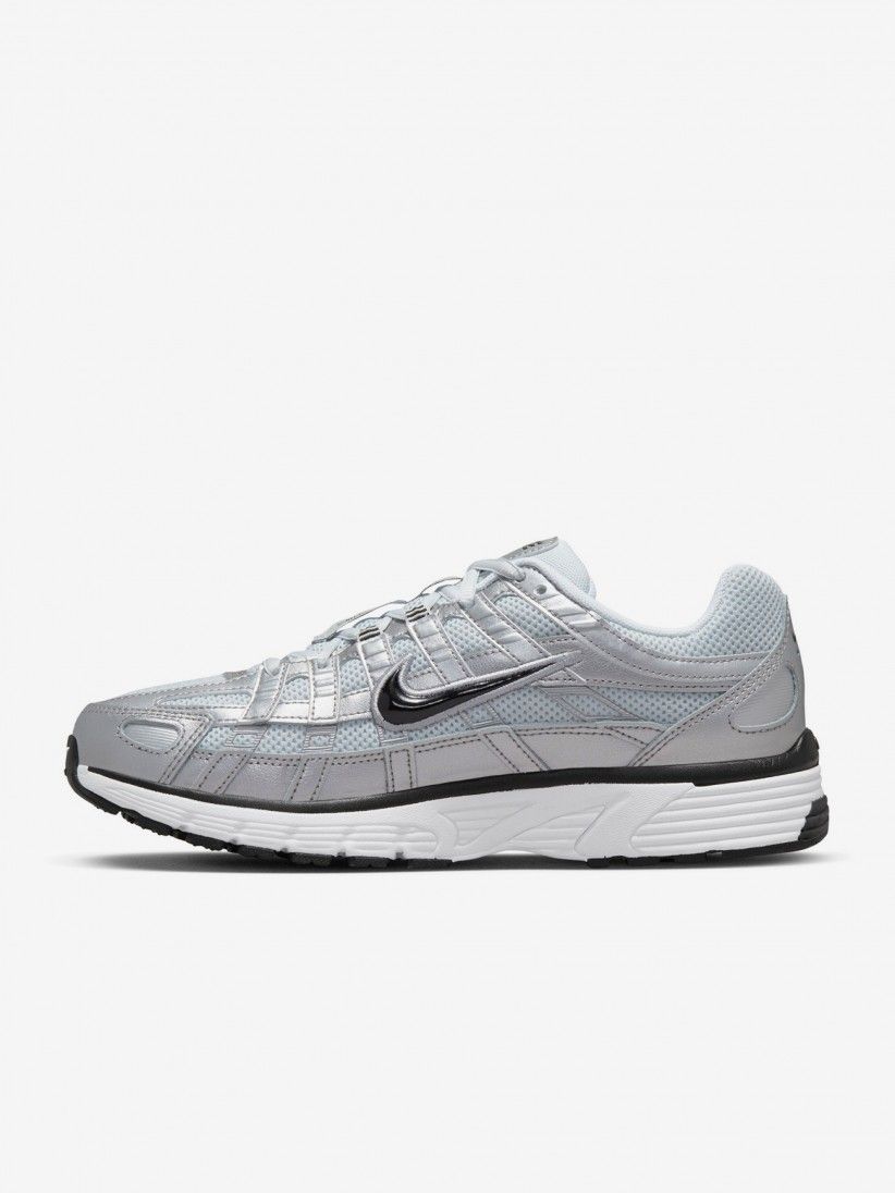 Sapatilhas Nike P-6000 Prateadas Para Mulher