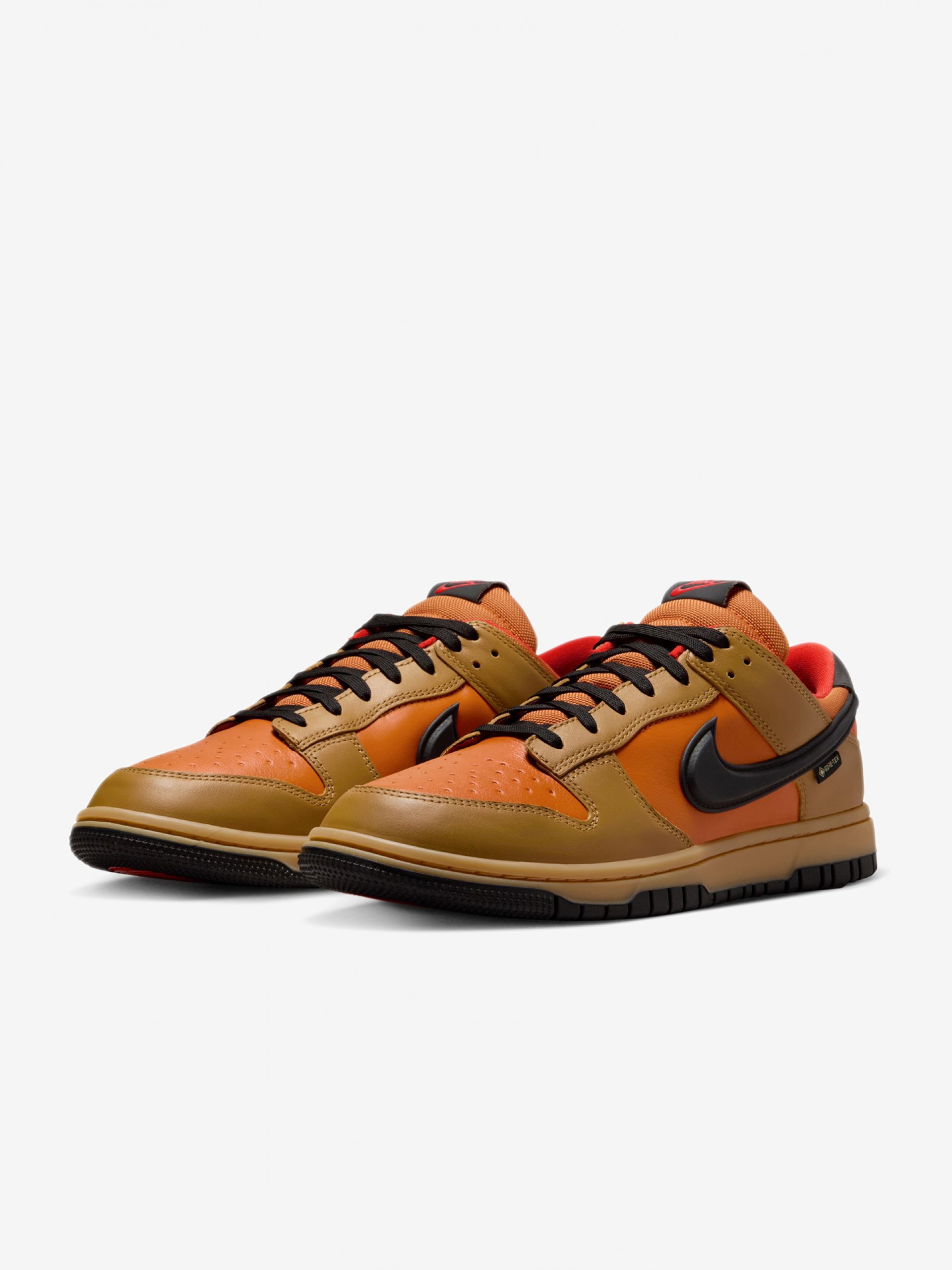 Sapatilhas Nike Dunk Low GORE-TEX Laranja e Camel Para Homem