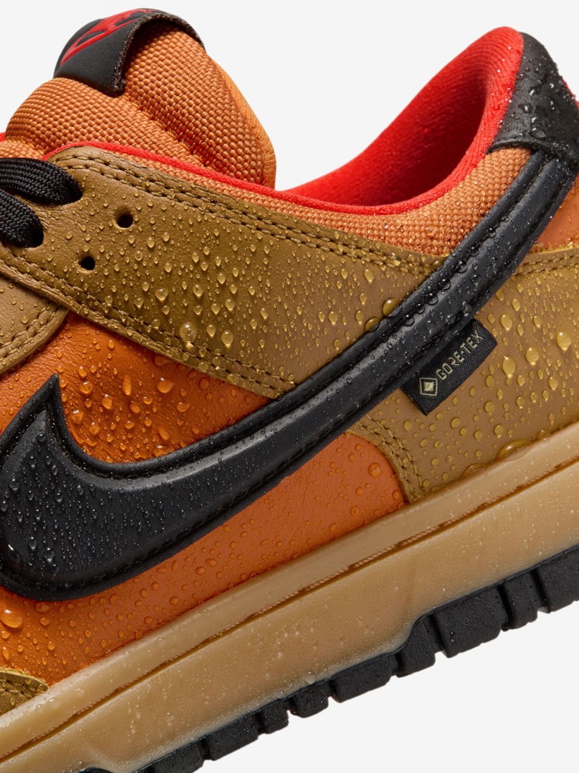 Sapatilhas Nike Dunk Low GORE-TEX Laranja e Camel Para Homem