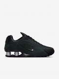 Zapatillas Nike Shox R4 Negras y Verdes Para Mujer