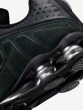 Zapatillas Nike Shox R4 Negras y Verdes Para Mujer