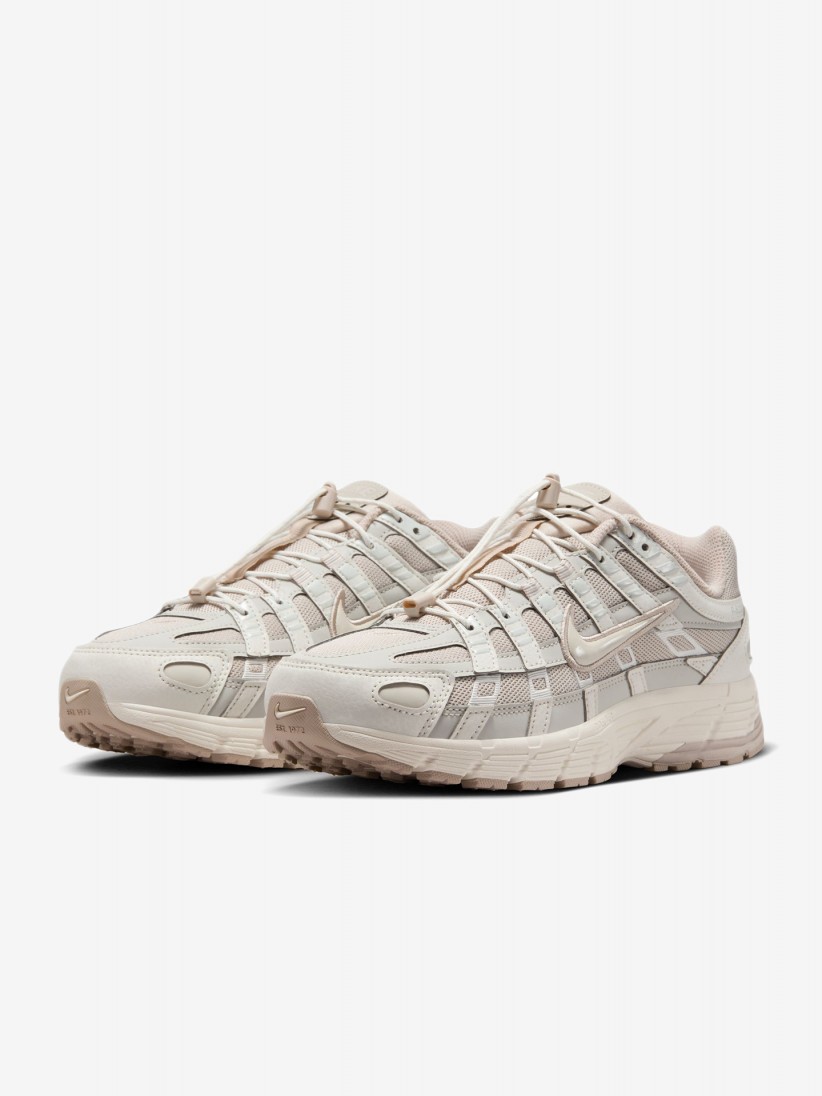 Nike P-6000 Beige Sneakers For Women