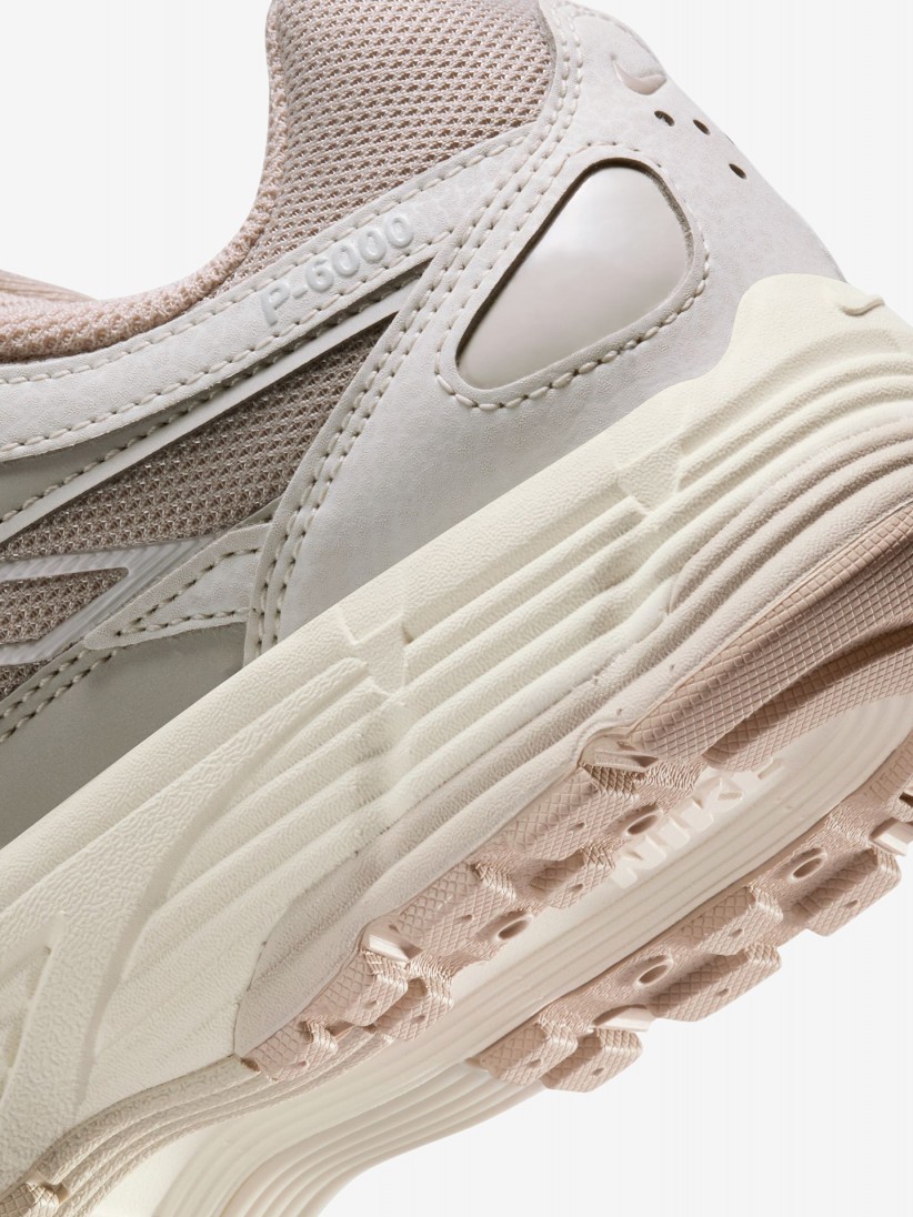 Nike P-6000 Beige Sneakers For Women