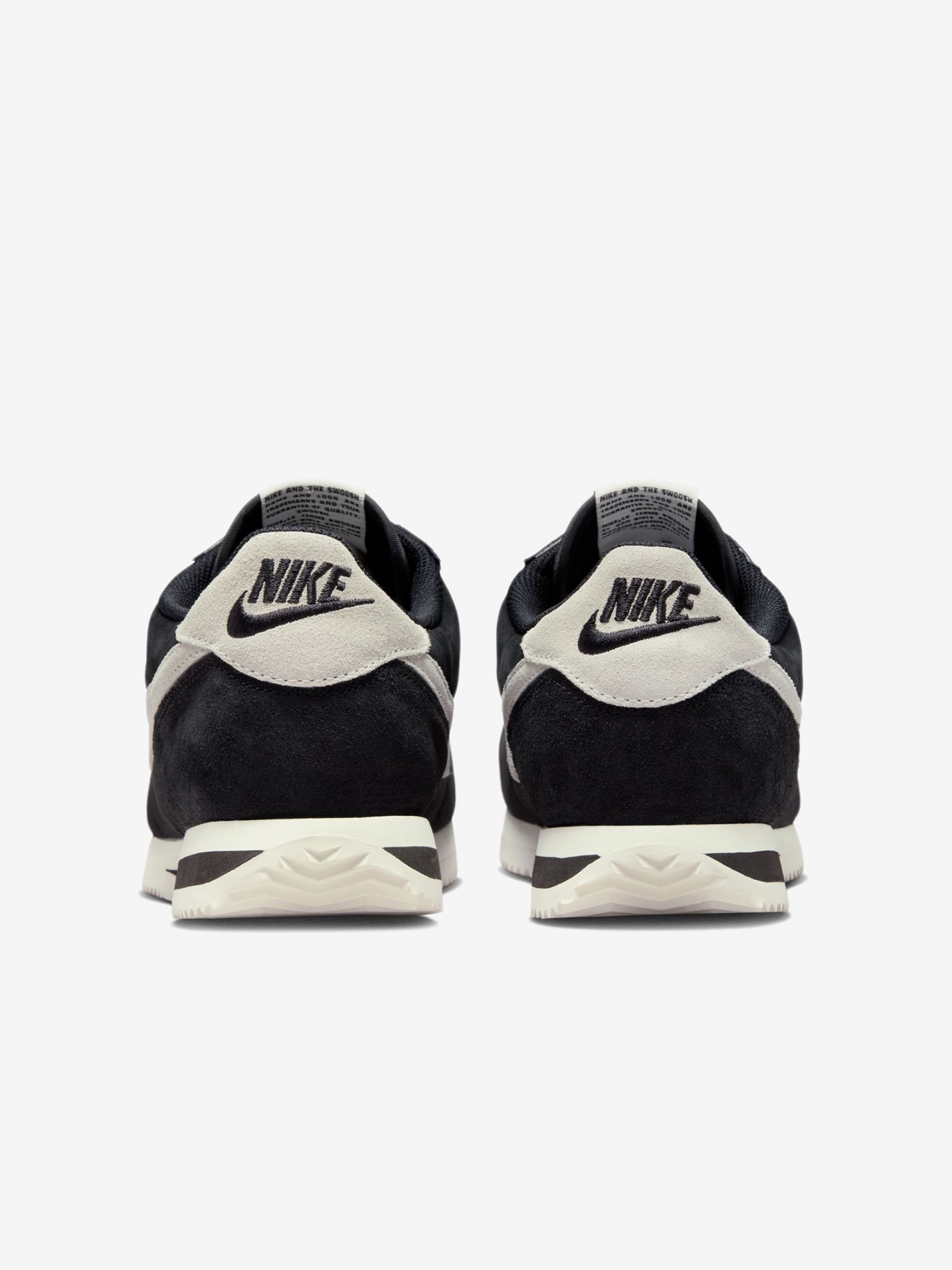 Sapatilhas Nike Cortez Premium Pretas Para Homem