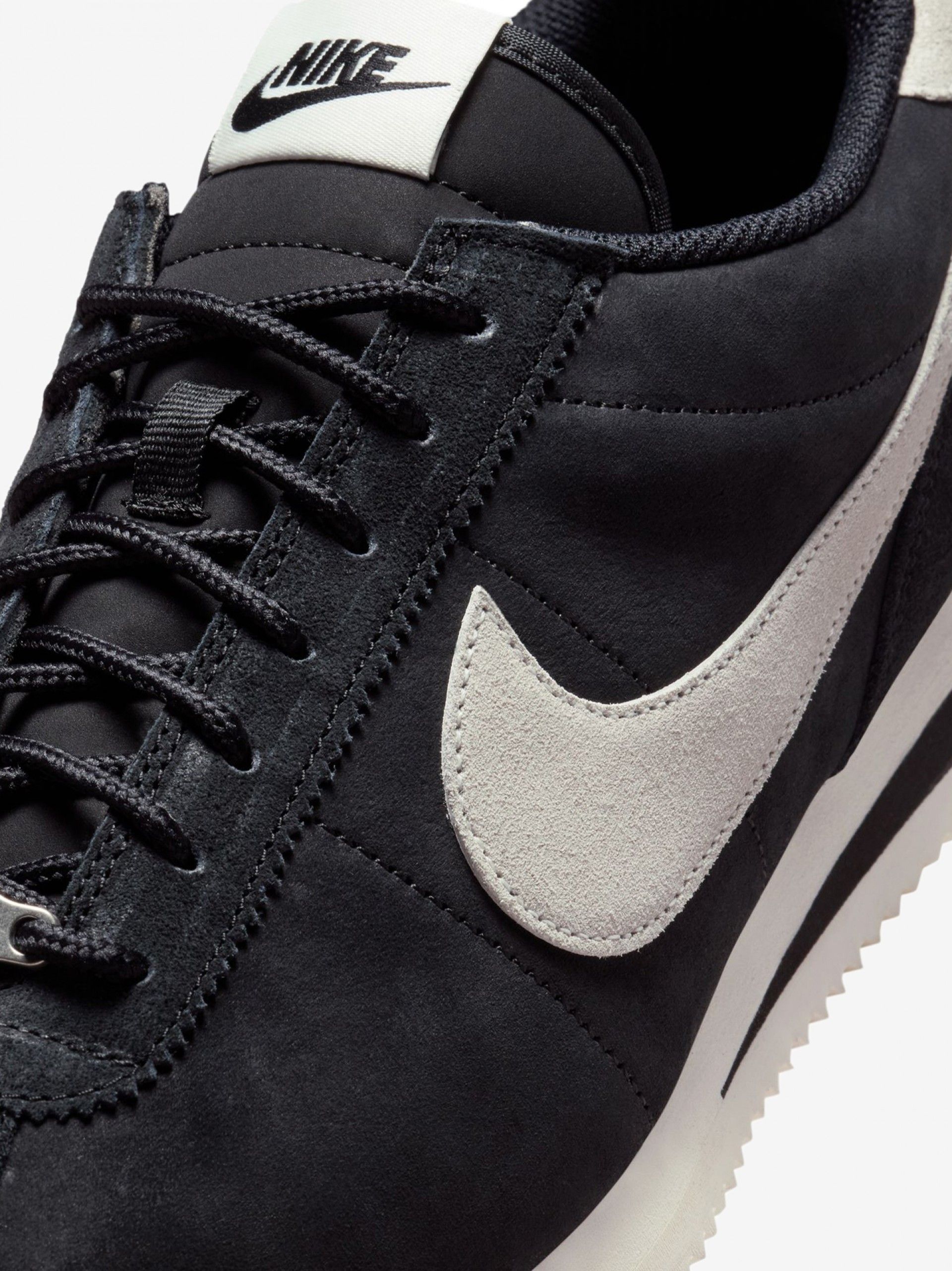 Sapatilhas Nike Cortez Premium Pretas Para Homem