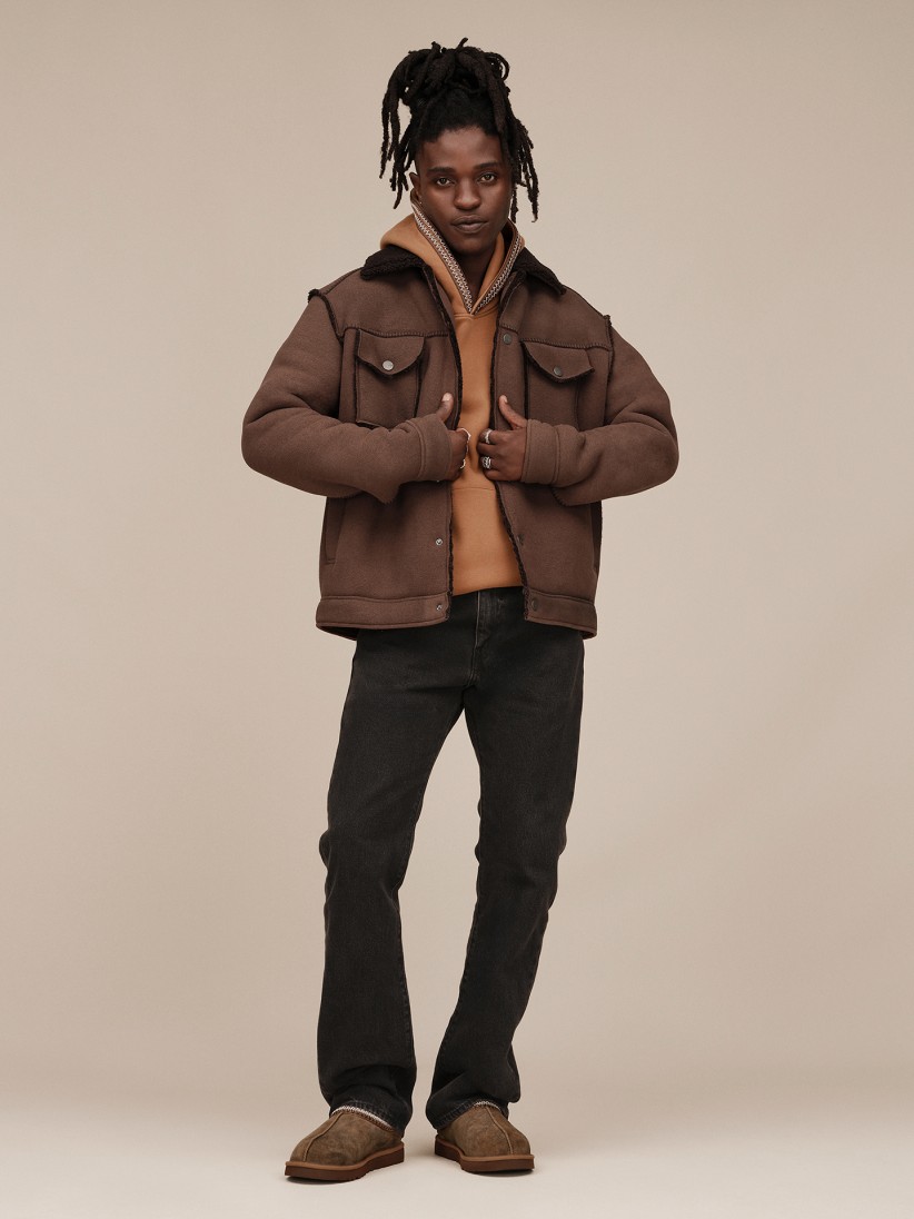 Pantuflas Ugg Tasman Baxter Marrones Para Hombre Pantuflas Ugg Tasman Baxter Marrones Para Hombre