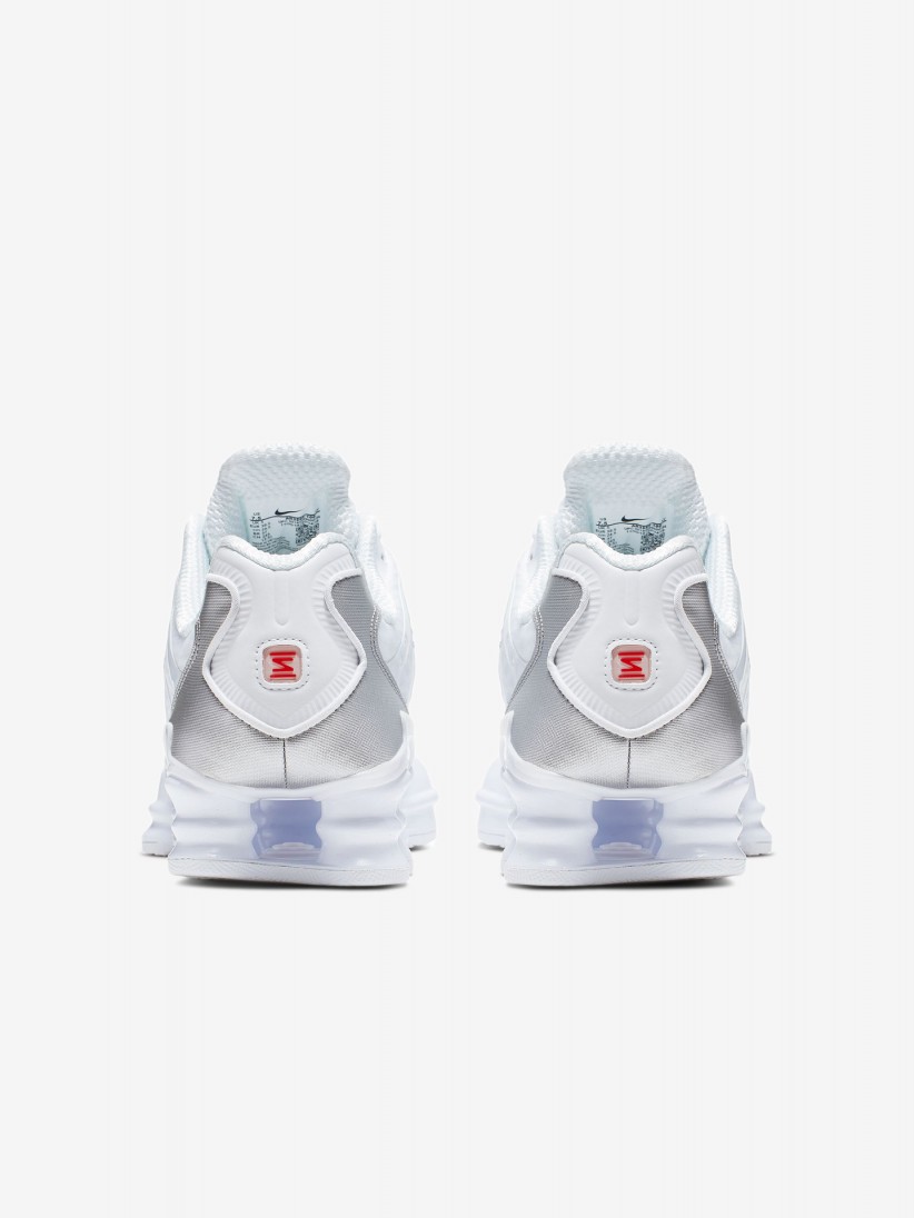 Sapatilhas Nike Shox TL Brancas Para Mulher