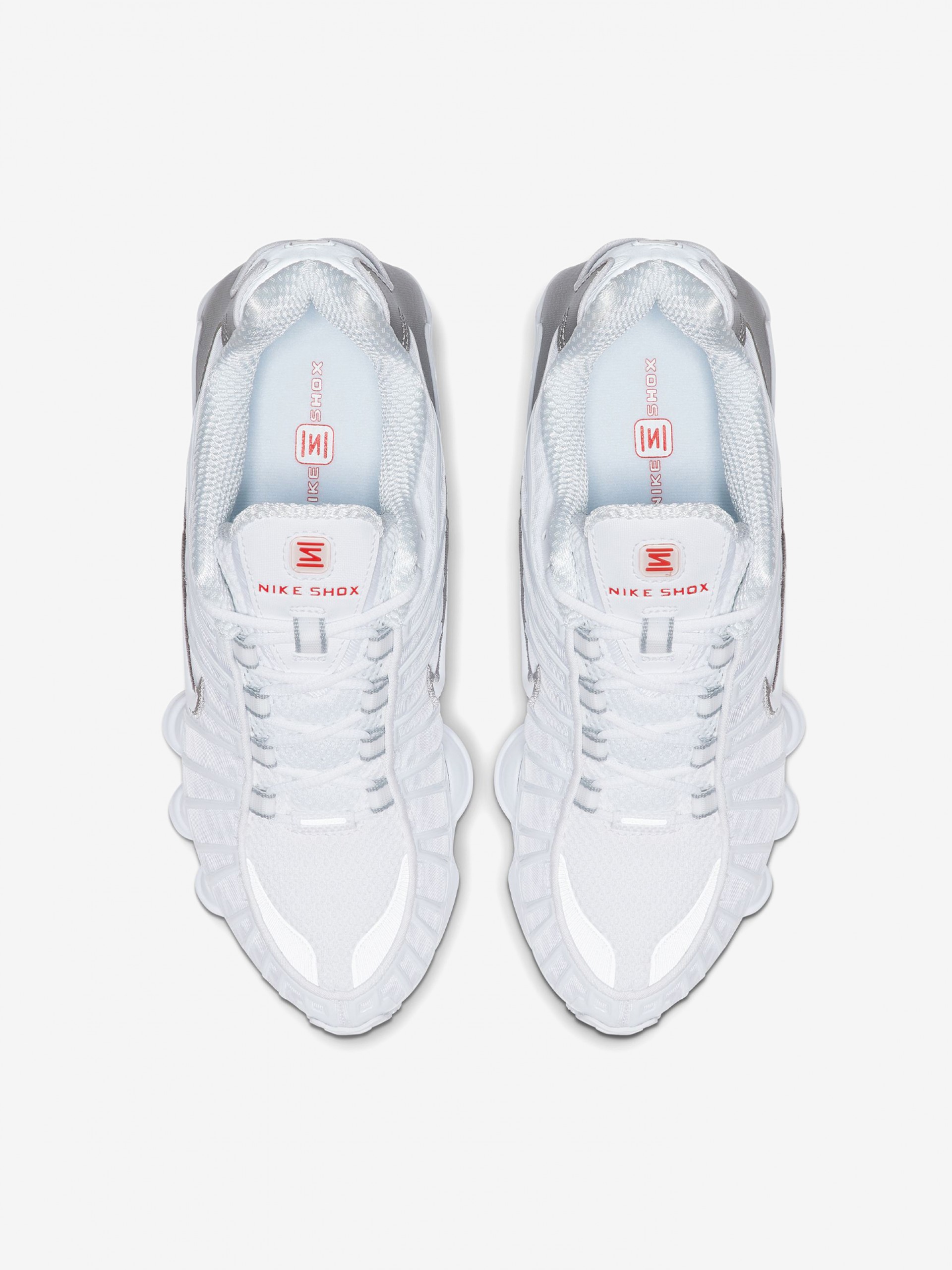 Sapatilhas Nike Shox TL Brancas Para Mulher