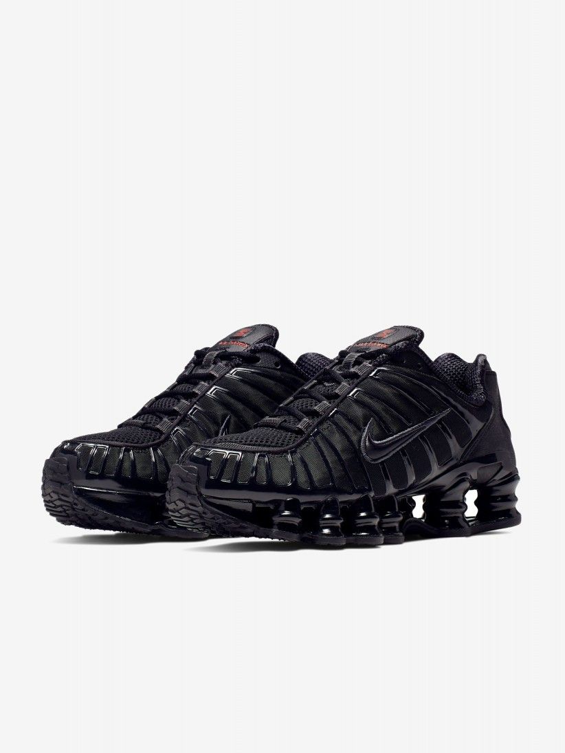 Sapatilhas Nike Shox TL Pretas Para Mulher