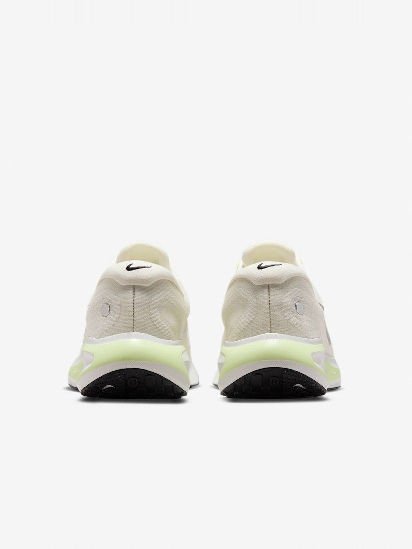 Sapatilhas de Running Nike Journey Run Road Bege e Verdes Para Mulher