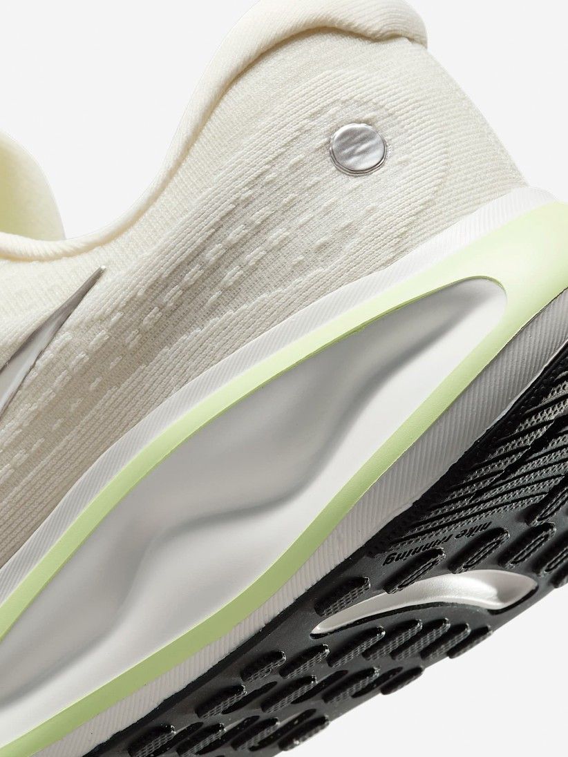 Sapatilhas de Running Nike Journey Run Road Bege e Verdes Para Mulher
