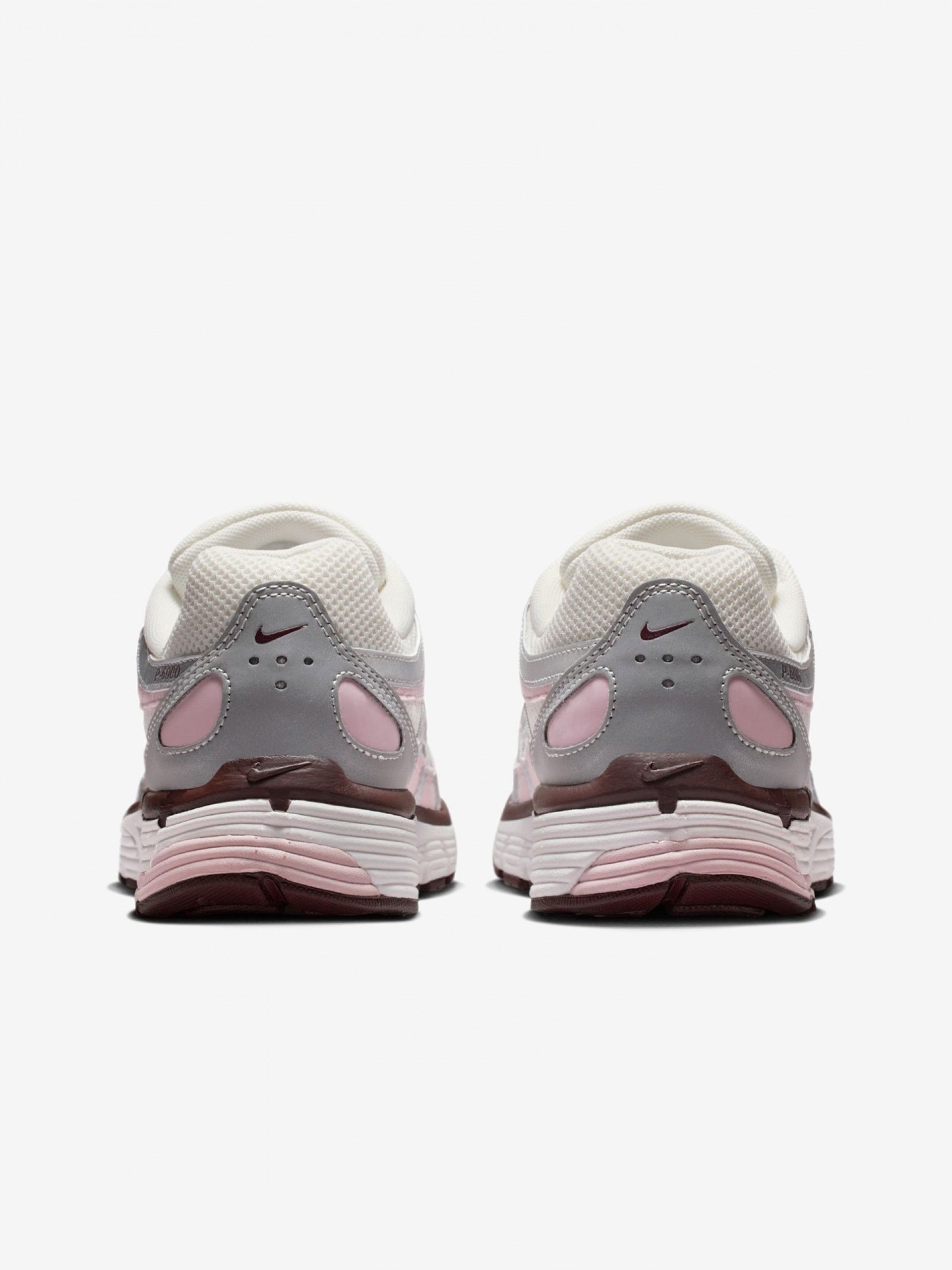 Nike P-6000 Pink and Silver Sneakers For Women