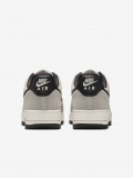 Sapatilhas Nike Air Force 1 07 LV8 Cinzentas e Pretas Em Pele e Camura Para Homem