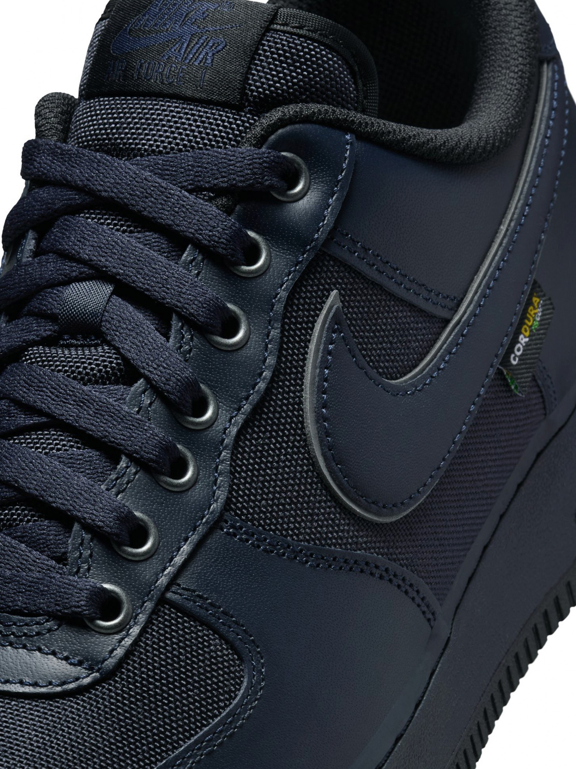 Zapatillas Nike Air Force 1 07 LV8 Cordura Azules Para Hombre