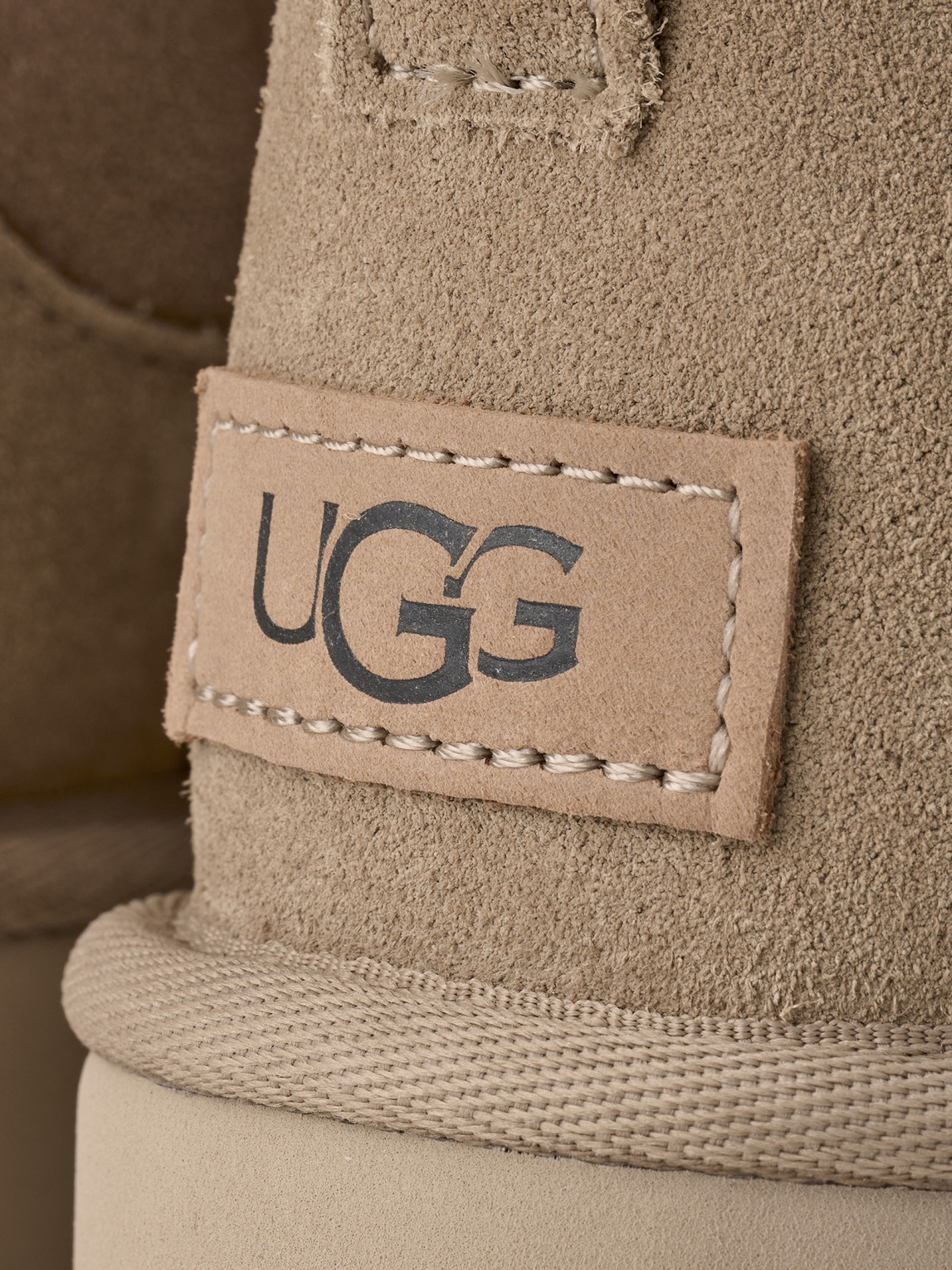 Botas Ugg Classic Ultra Mini Bege Para Mulher