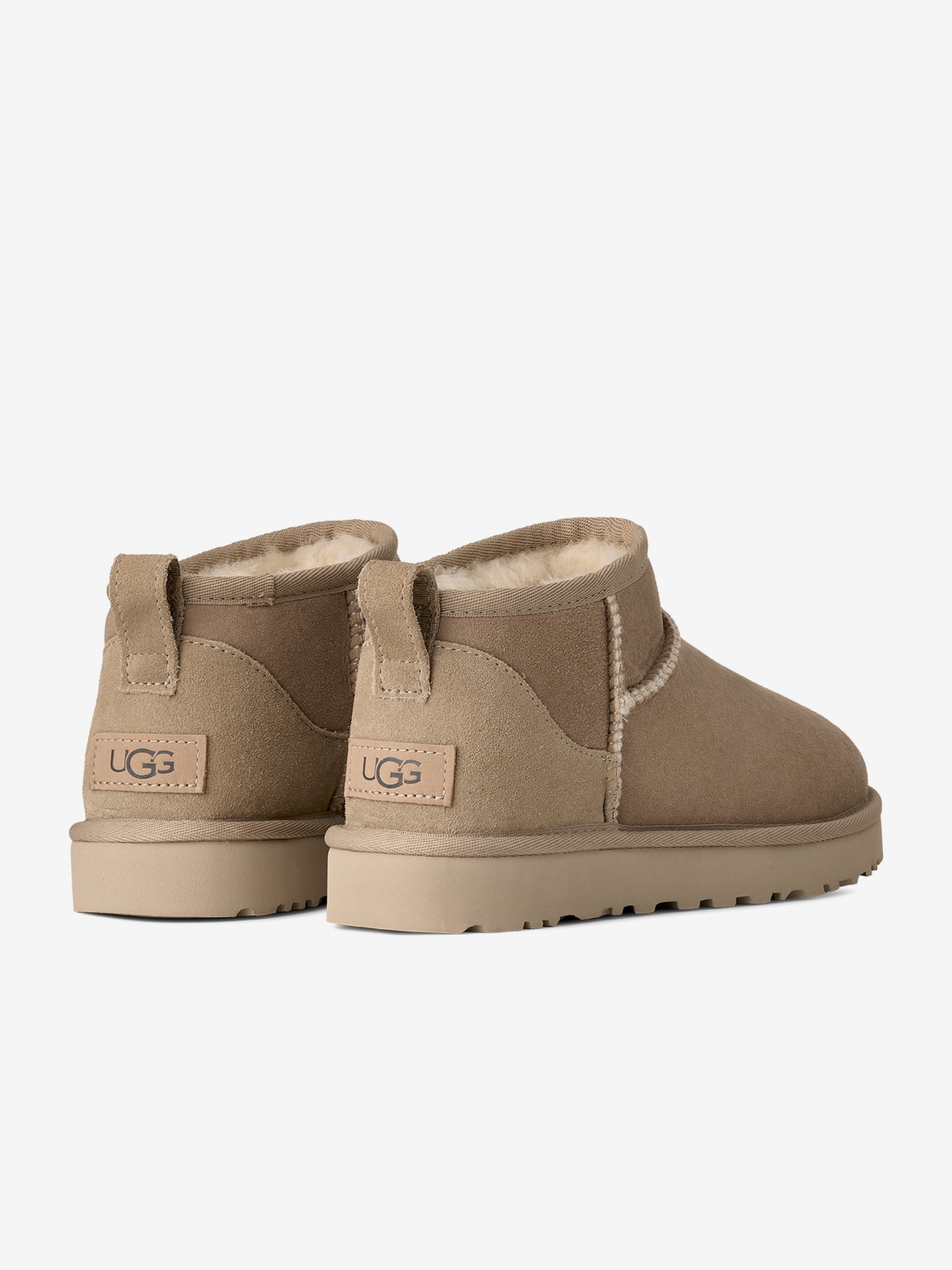Botas Ugg Classic Ultra Mini Bege Para Mulher