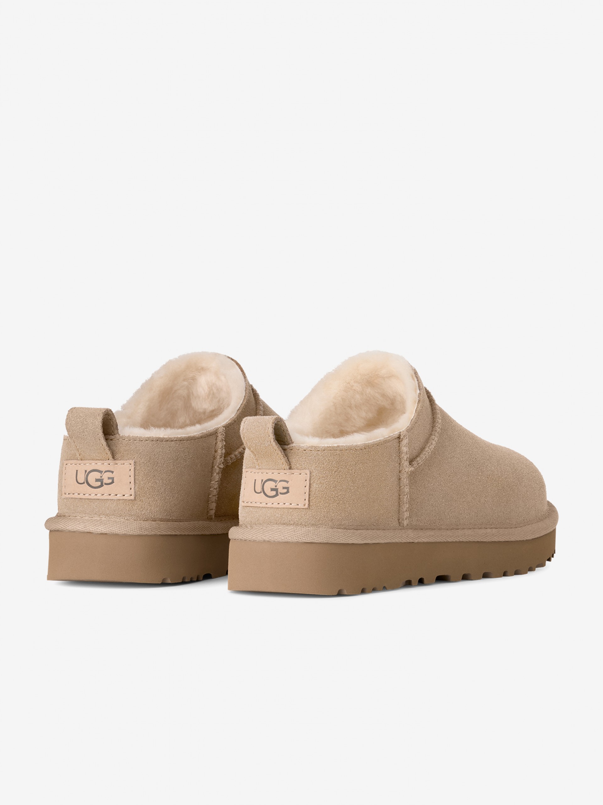 Pantufas Ugg Classic Micro Bege Para Mulher