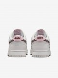 Sapatilhas Nike Dunk Low Cinzentas e Bordeaux Para Mulher