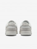 Sapatilhas Nike Dunk Low Cinzentas Em Pele e Camura Para Mulher