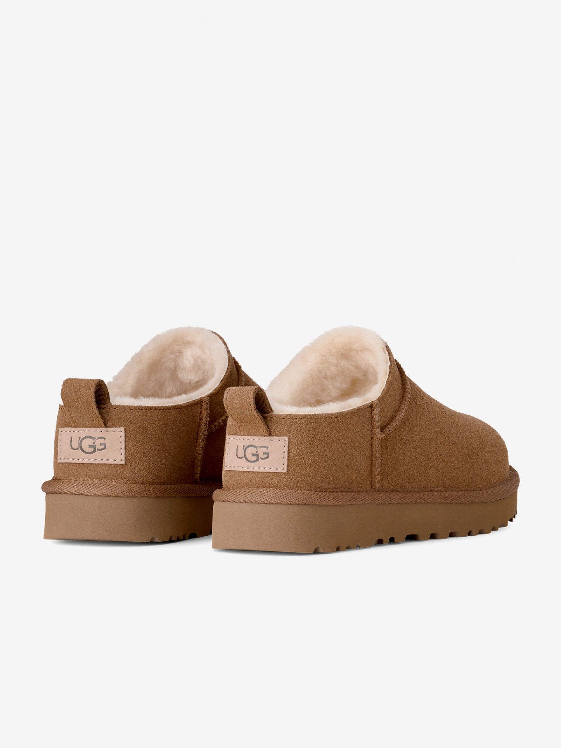 Pantuflas Ugg Classic Micro Camel Para Mujer