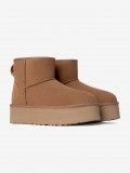 Botas Ugg Classic Mini Platform Camel Para Mujer Botas Ugg Classic Mini Platform Camel Para Mujer