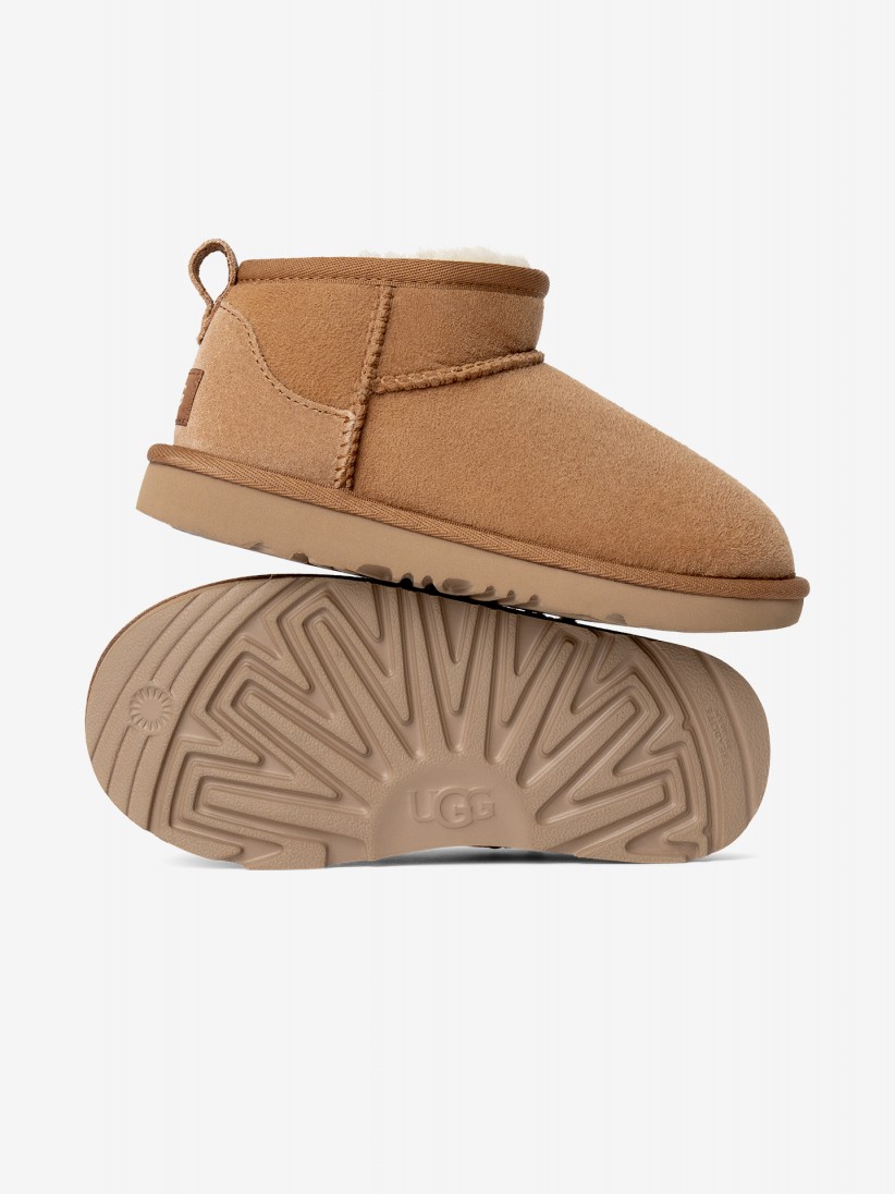 Botas Ugg Classic Ultra Mini Camel Kids Botas Ugg Classic Ultra Mini Camel Kids