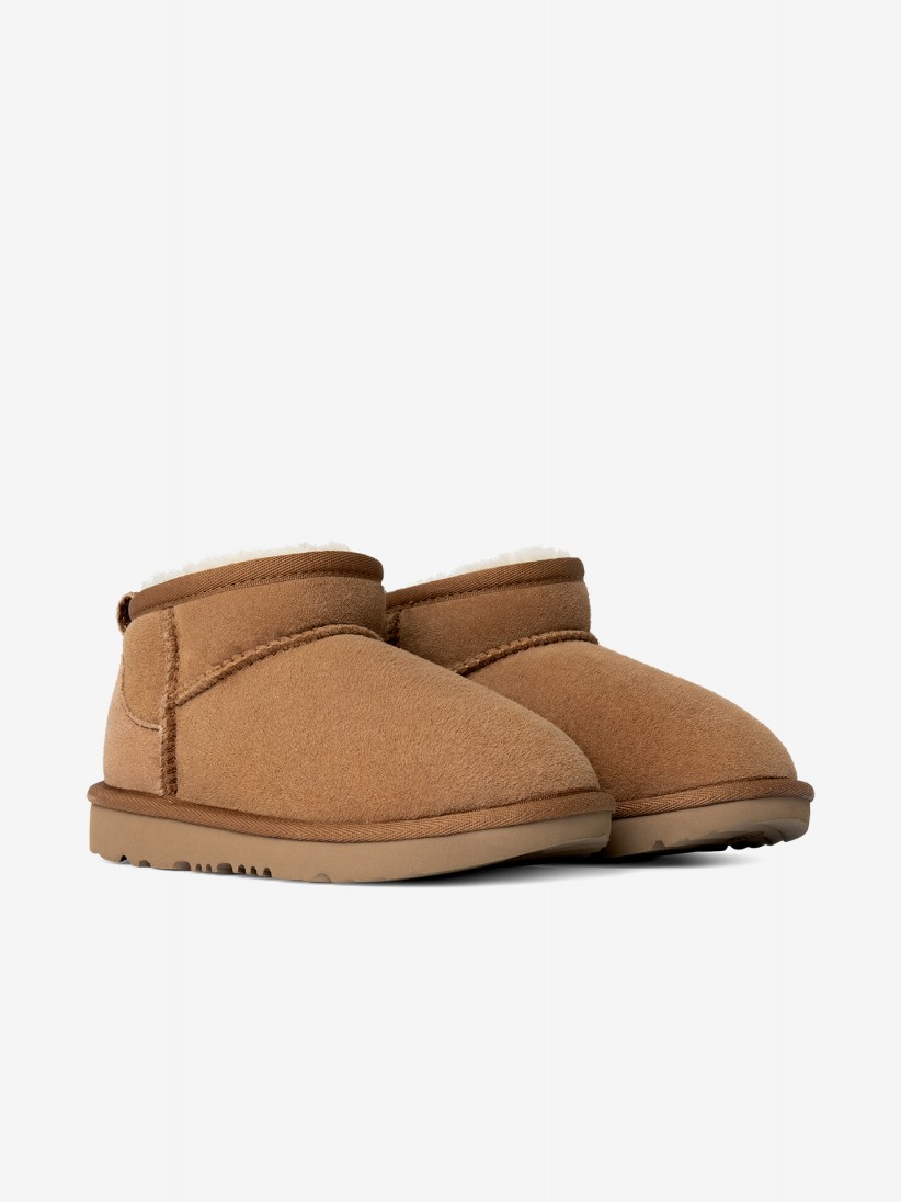 Botas Ugg Classic Ultra Mini Camel Kids Botas Ugg Classic Ultra Mini Camel Kids