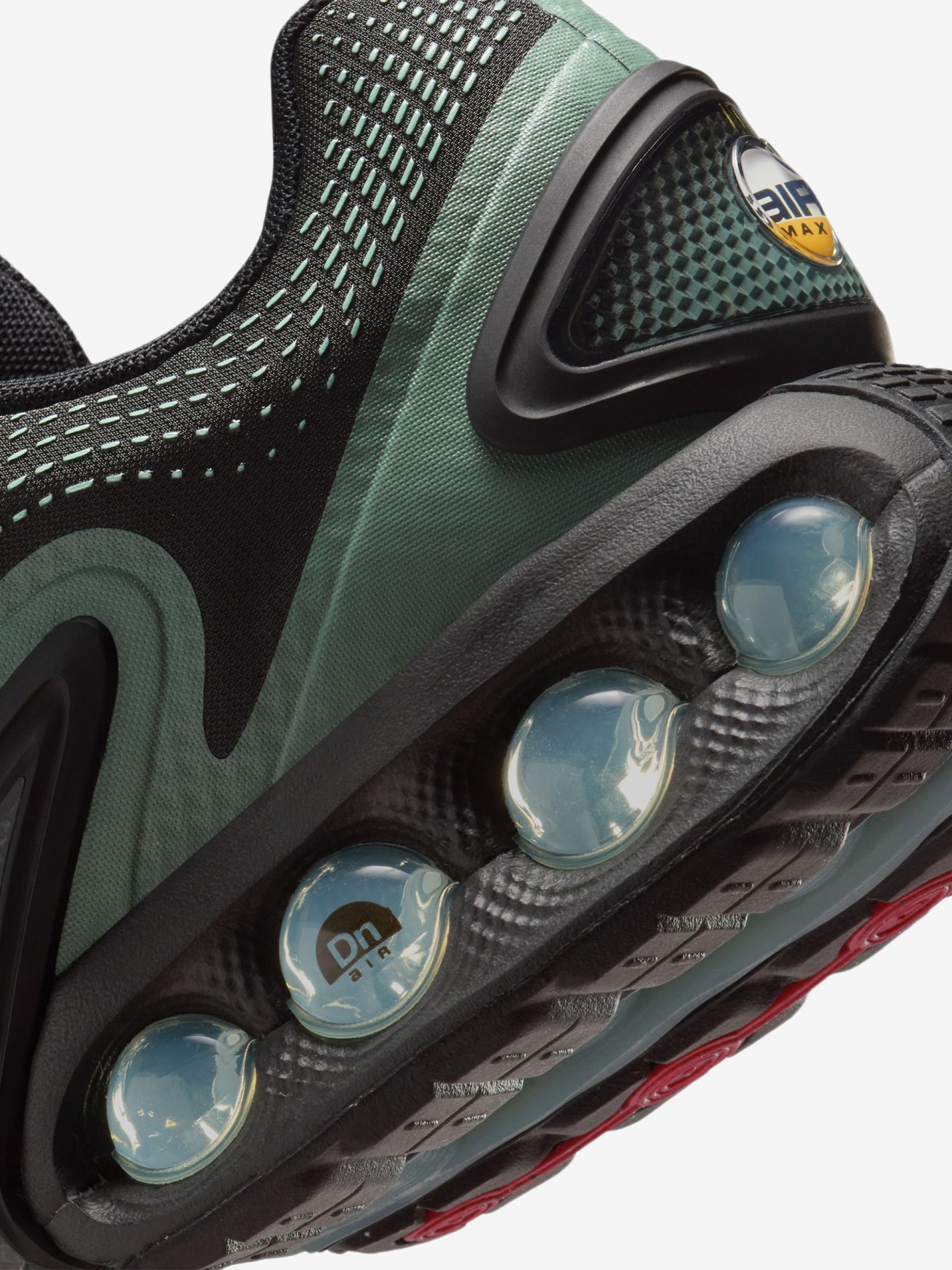 Zapatillas Nike Air Max Dn Negras y Verdes Para Hombre
