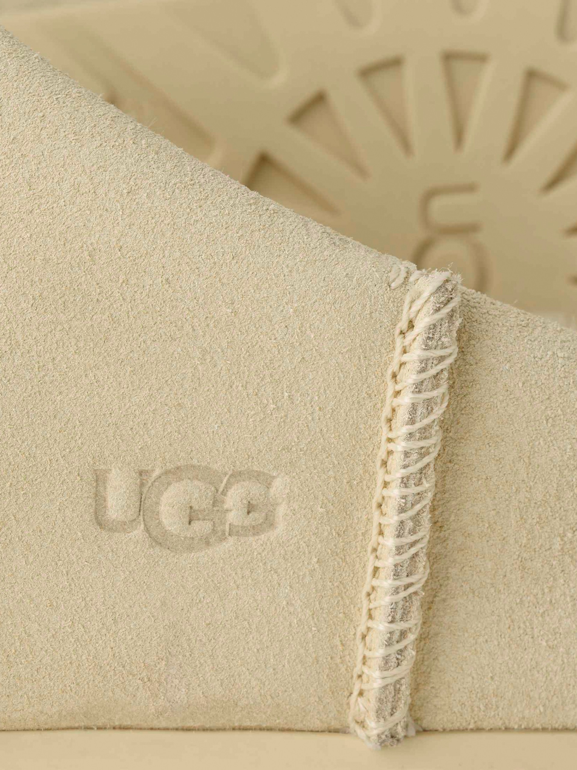 Pantufas Ugg Elea Slip-On Amarelas Para Mulher
