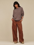Pantufas Ugg Elea Slip-On Camel Para Mulher