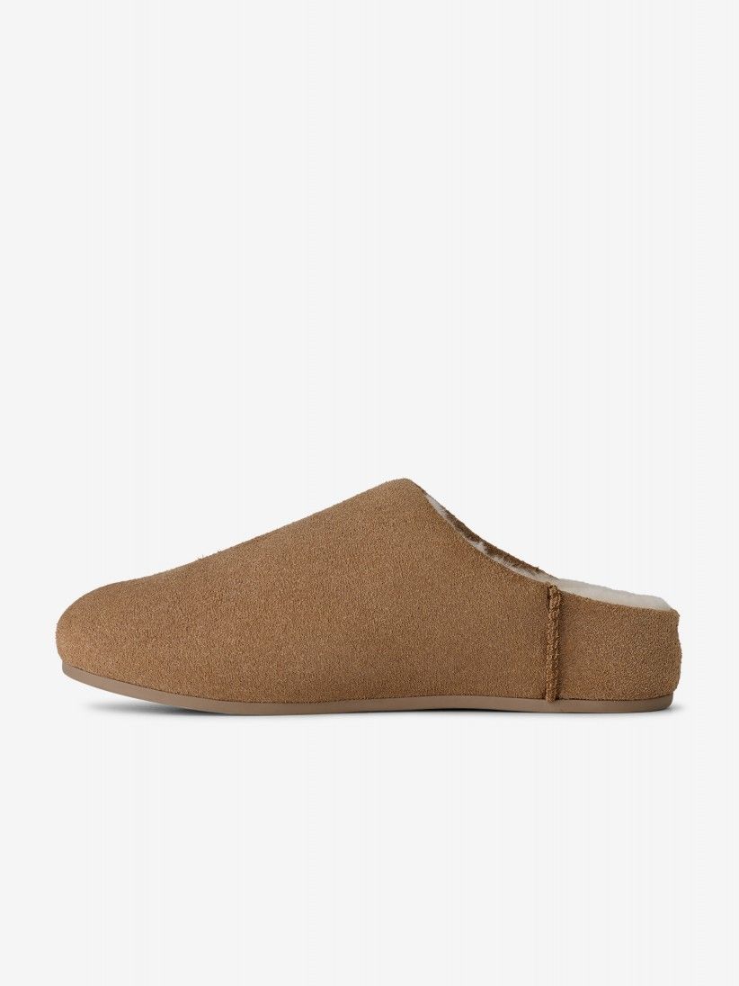 Pantufas Ugg Elea Slip-On Camel Para Mulher