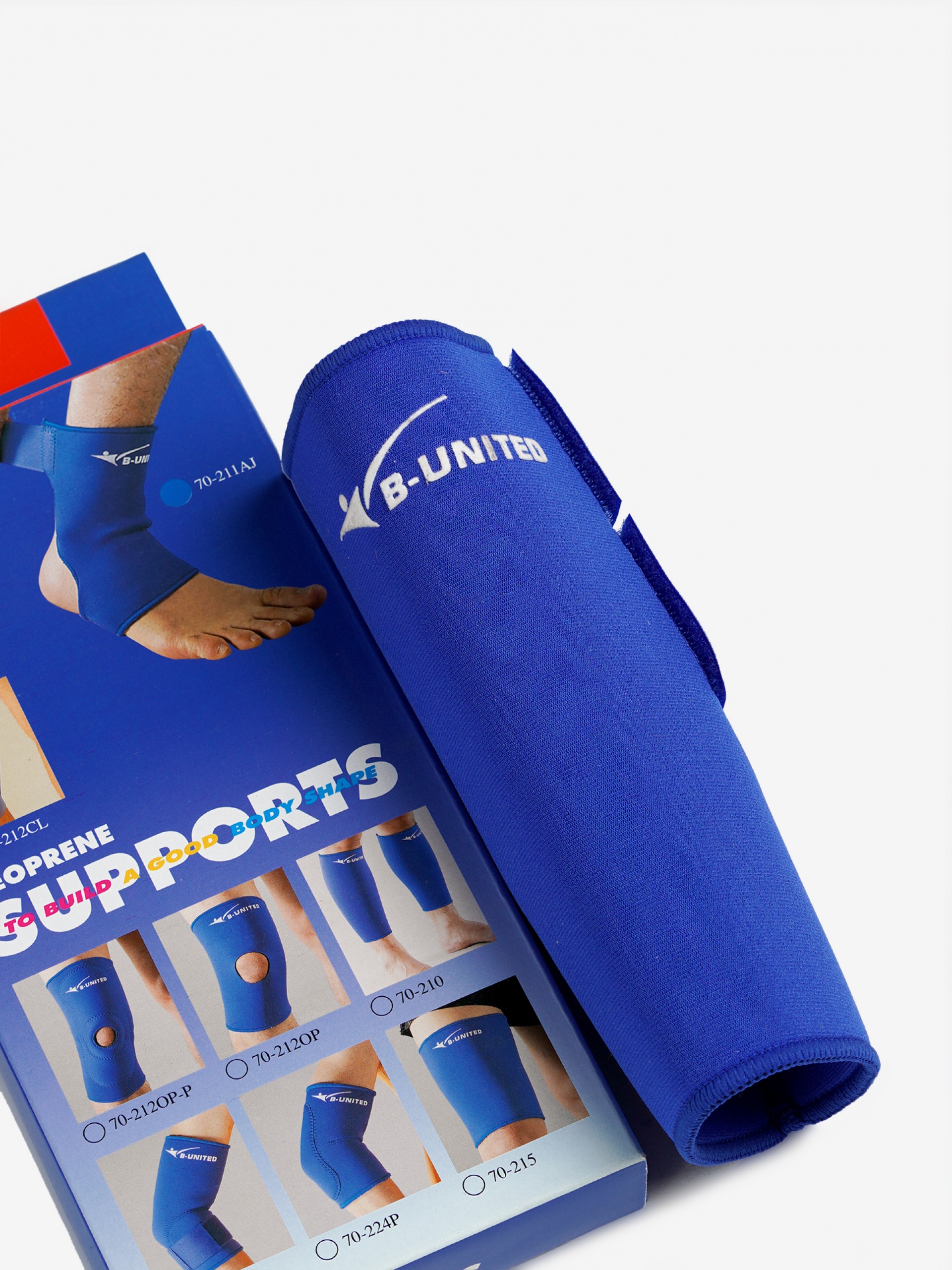 Soporte de Tobillo Thermal Footwear Con Velcro Azul