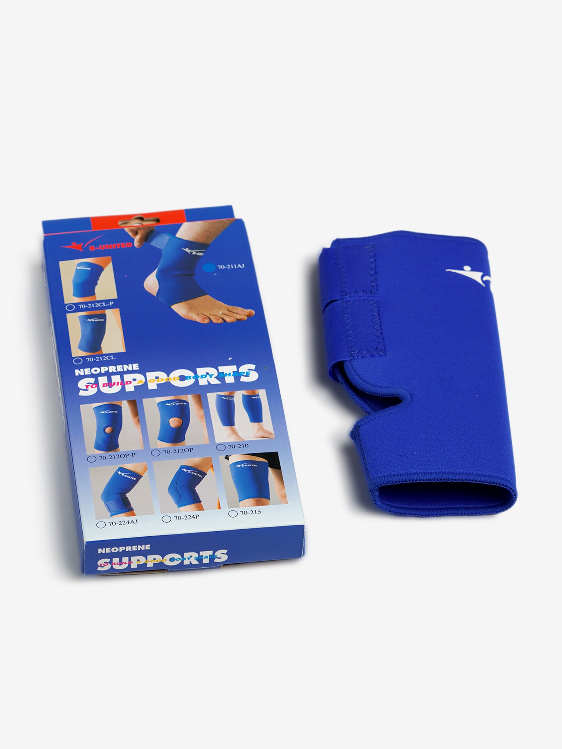 Soporte de Tobillo Thermal Footwear Con Velcro Azul