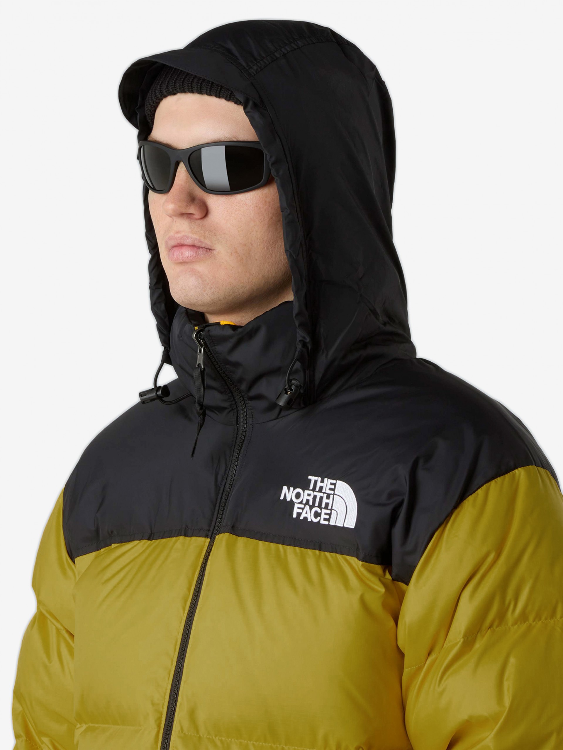 Casaco com Capuz The North Face 1996 Retro Nuptse Verde e Preto