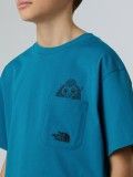 The North Face Sports Oversized Pocket Blue Kids T-shirt The North Face Sports Oversized Pocket Blue Kids T-shirt