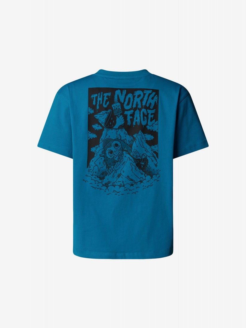 The North Face Sports Oversized Pocket Blue Kids T-shirt The North Face Sports Oversized Pocket Blue Kids T-shirt