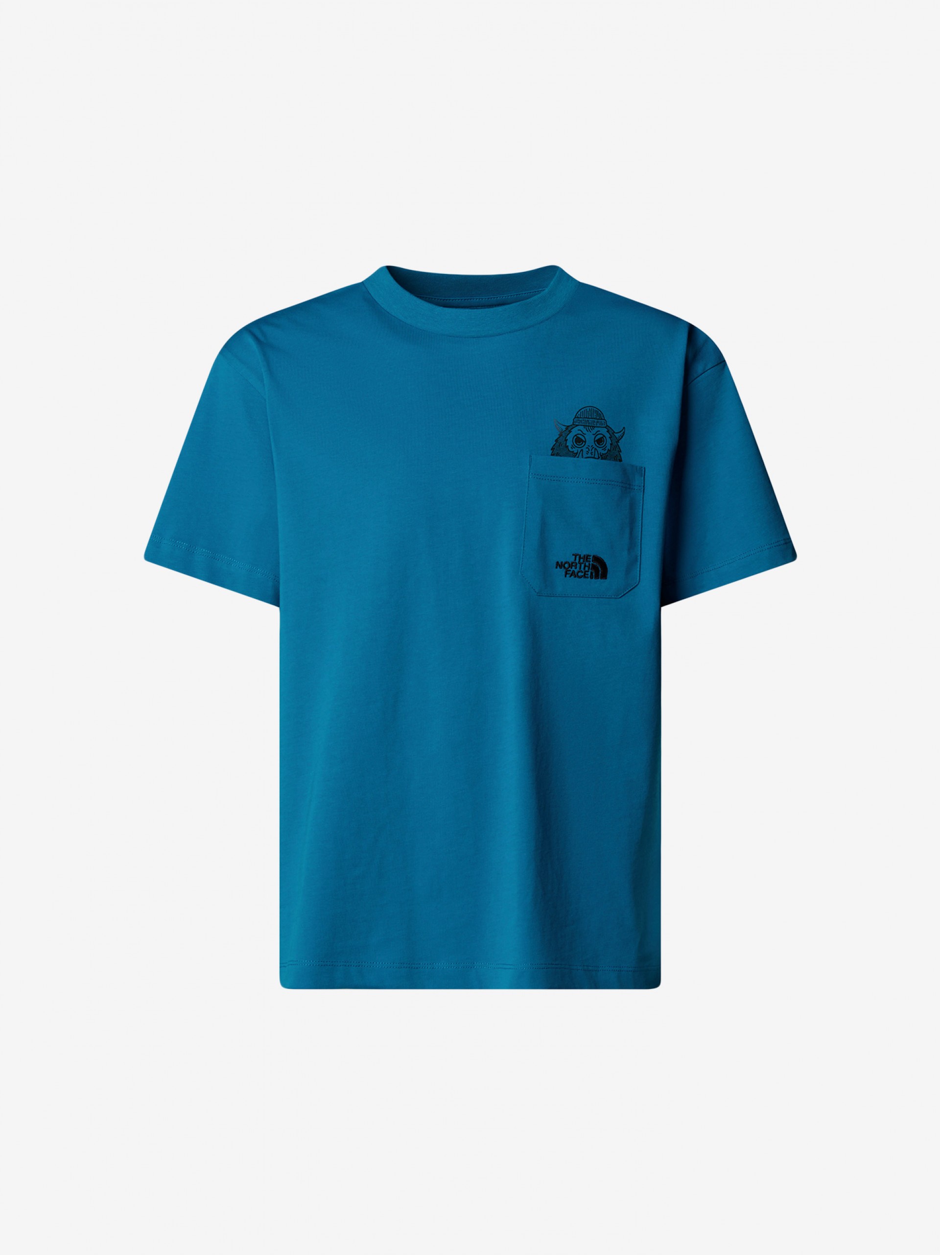 The North Face Sports Oversized Pocket Blue Kids T-shirt