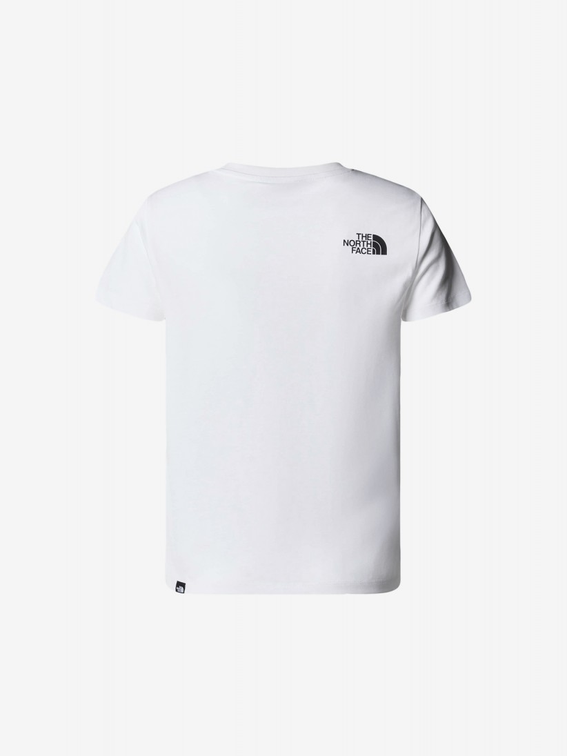 T-shirt The North Face Teen Easy Branca Kids