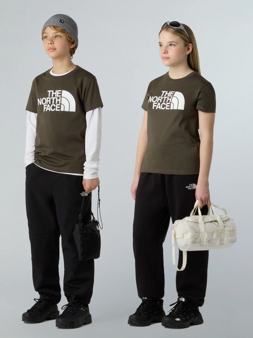 T-shirt The North Face Teen Easy Verde Kids