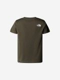 T-shirt The North Face Teen Easy Verde Kids